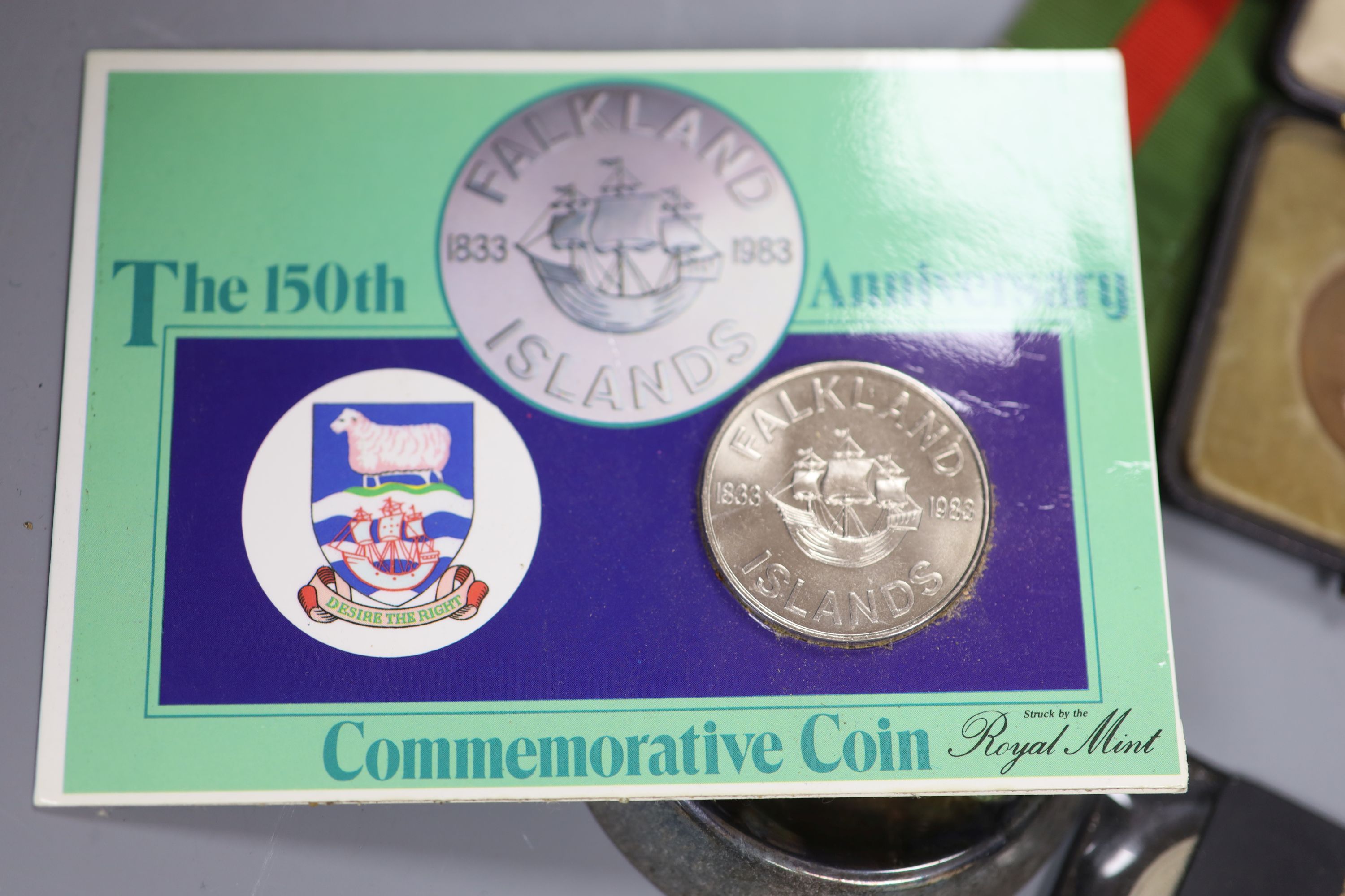 Sundry coins and medallions